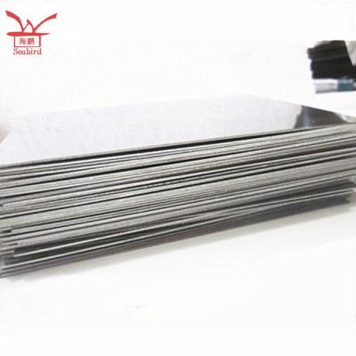 China Medical Nitinol Shape Memory Alloy Plate Sheet ASTMF2603 for Industry, Metallurgy, Electronics, Medical, for sale