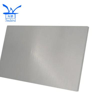 China Seabird Industrial Spare Part Min Tungsten Metal Sheet Pure Tungsten Plate for sale