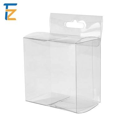 China Recycled Transparent Packaging Cake Food Toy PVC PS Box PP Clear Cube Acetate Gift Boxes Plastic Packaging Folding Boxes In Materials OEM for sale