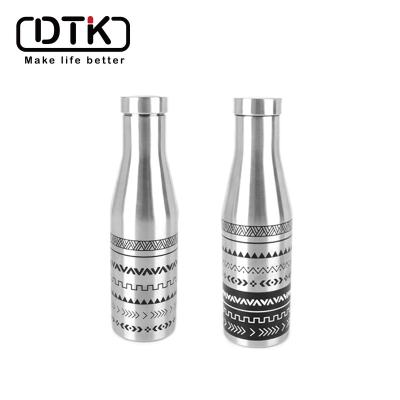 China DTK Stocked Newly Designed Indian Kitchenware 304 Series 201500ML Stainless Steel Drinking Bottle With Lid for sale