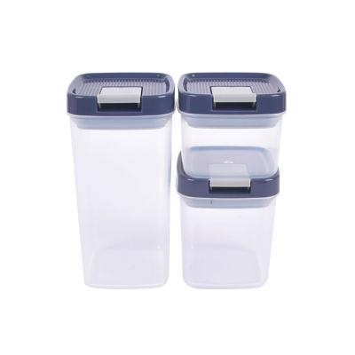 China DTK Sustainable New Type PP Plastic Kitchen Use Multifunctional Preserving Sealed Jar for sale