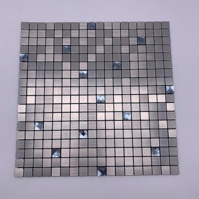 China CLASSIC Easy Cut and Install Removable Self Adhesive Mosaic Sticker PVC Stick Tile Backsplash Wall Mosaic Tile for Home Decoration for sale