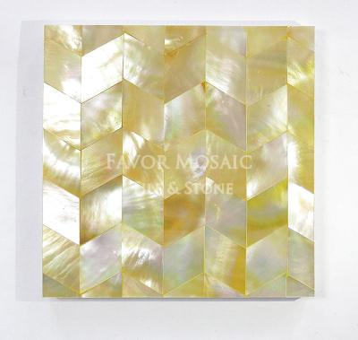 China CLASSIC Oyster Mosaics Pearl Shell Wall Tile Decorative Sea Broom Shell Mosaic for sale