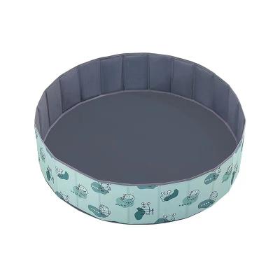 China Other Baby Ball Pit For 1 Year Old 35 x 11.5in Round Ball Pit Green/Powder/Blue Kids Ball Pit for sale