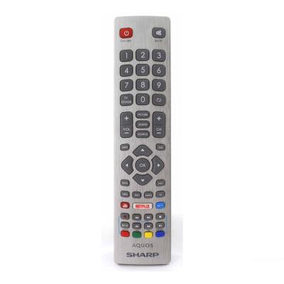 China Sharp Aquos SHW/RMC/0121 SHWRMC0121 Infrared Genuine Remote Control For Full HD Smart LED TV With Netflix Youtube Freeview Play Buttons for sale