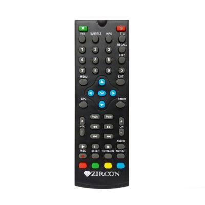 China Replacement Infrared Zircon Remote Control For Zircon Fire HEVC/Fire HEVC H265/ICE/T-econ/T-HD/T2 HD Set Top Box for sale