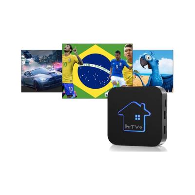 China Full HD TV Low Price Brand New World HD 1080P 4K HDR WiFi 2.4G Brazil iptv smarters iptv brazil clear price good quality and stable service for sale