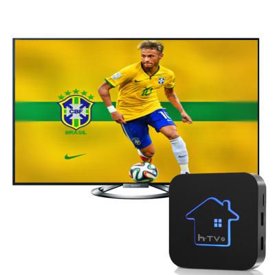 China Hot Selling Full HD TV 2021 Product Portuguese Set Top Box Motherboard TV Box System Multi Languages ​​Supported 2 LAN Multi-Media iptv m3u for sale