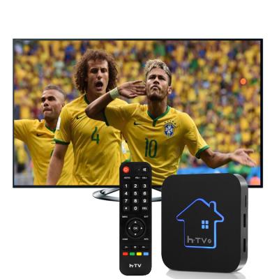 China Full HD TV Hot Sell Durable Android Smart TV Box Portuguese IPTV Box Subscription For 12 Months HD 1080P 4K HDR WiFi 2.4G Set Top Box for sale