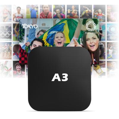 China Cheap Free TV Manufacturer iptv subscription New Version Multi Languages ​​Supported 2.0 LAN Multi-Media Sharing Play 4K A3-P006 for sale