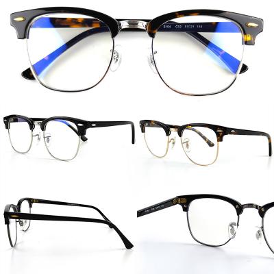 China For Reading Glasses 5154 Acetate Optical Frames for Men and Women Luxury Brand Designer  Eyeglasses Frame Retro Reading optical frame for sale