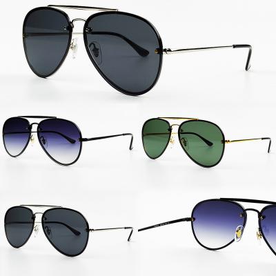 China Fashion Sunglasses Brand Designer 3584N Sunglasses  Custom logo  Alloy Frame  Men Women Fashion Fishing Sun Glasses for sale