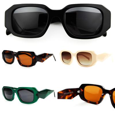 China Fashion Sunglasses Brand Designer Sunglasses Polarized lens Acetate frame Custom logo Men Women Retro Sun Glasses Fashion Fishing Eyewear for sale