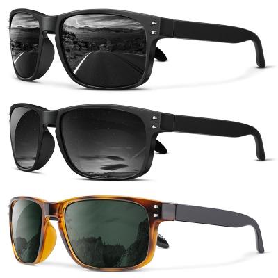 China Sports Sunglasses Brand Designer 9102 Sunglasses Polarized Lens Custom logo Men Women UV400 Sun Glasses  Fashion Sport Driving Cycling Glasses for sale