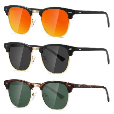 China Sports Sunglasses Luxury Brand Designer 3016 Sunglasses Custom logo Polarized  Men Women Half Frame Sun Glasses  UV400  Fishing Driving Glasses for sale