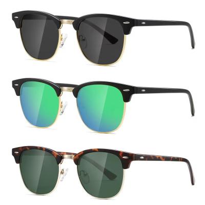 China Sports Sunglasses Brand Designer 3016 Sunglasses Custom logo Polarized  Men Women Half Frame Sun Glasses  UV400  Fishing Driving Glasses for sale