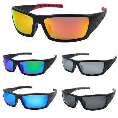 China Sports Sunglasses Brand Designer 18222 Sunglasses  Custom logo Polarized Sport Men Women Shades  Fashion Fishing Cycling Retro Sun Glasses for sale