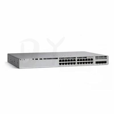 China Original New C9200L-24T-4G-E 24-Port LACP Data 4x1G Uplink Network Switch for sale