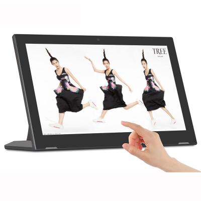 China Industrial Android 8 L Shape Wholesale 17.3 Inch IPS Panel Touch Screen POE RJ45 NFC Front 5.0 MP Camera Android Desktop Tablet To Score Tablet for sale