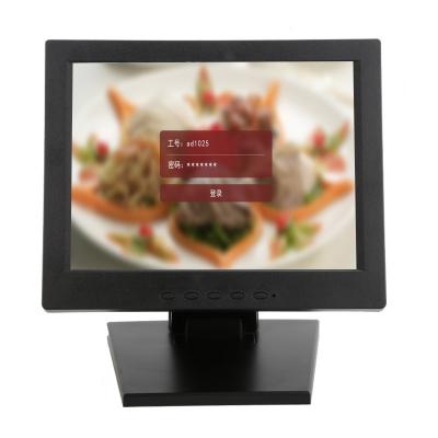 China Resistive Touch Display 12 Inch Touch Screen Monitor For POS Restaurant 12inch for sale