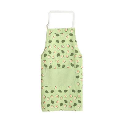 China Apron Creative Kitchen Poly-cotton Design Fruit Style Adult Apron Baked Easy To Dry Single-Layer Clothing Apron Home Makers for sale