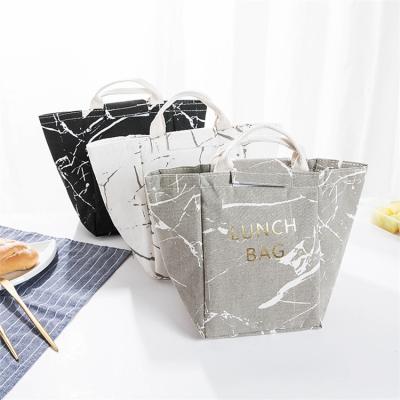 China Tote Cooler Lunch Bag Thermal High End Sustainable Insulated Food Bags Portable Picnic Insulation Box For Men Women Kids for sale