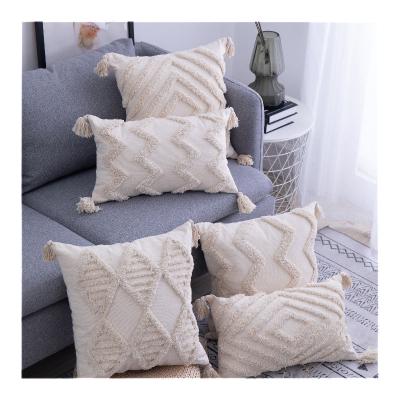 China High Quality Anti-Static Decorative Cushion Pillow Cover Ornate Tile Home Bed Crate Decor Bohemian Cushion Cover for sale