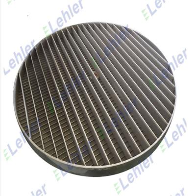 China Stainless Steel Customized Wedge Wire Screen Filter Element Screen Leach Tank Bottom for sale