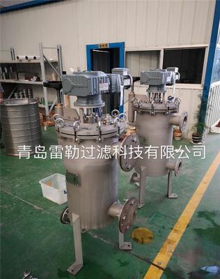 China Stainless Steel Vertical Strainer Out Flow Resin Filter With 80mm Inner Dia for sale