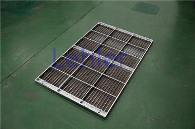 China Stainless Steel Column Internal Trays , Dewatering Wedge Wire Support Grid for sale