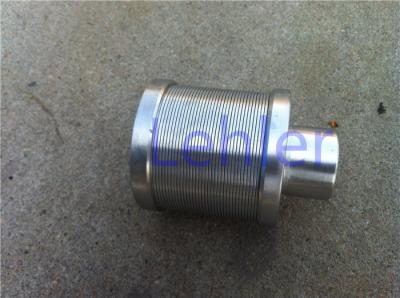 China Super Roundness Stainless Steel Filter Nozzles For Activated Carbon Absorption for sale