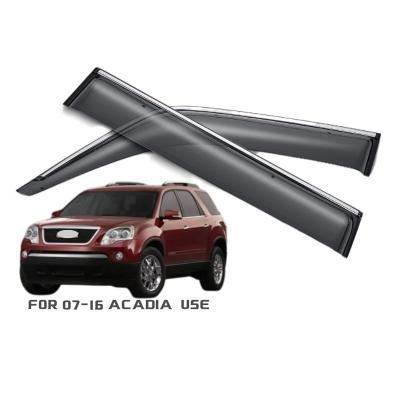 China Custom Decoration Factory Sale Price Injection Door Window Shade Guard / Sunshade For GMC ACADIA Use 22007-2016 for sale