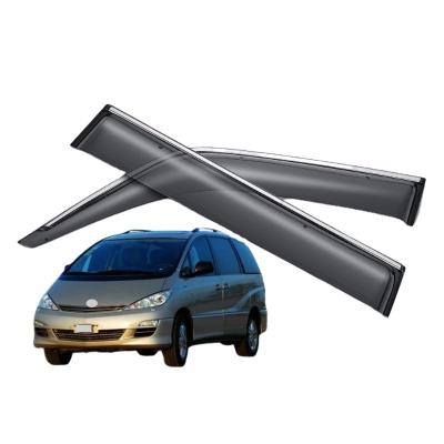 China Custom decoration factory sale price injection door window guard/sunshade for toyota 2002-2009 PREVIA use for sale