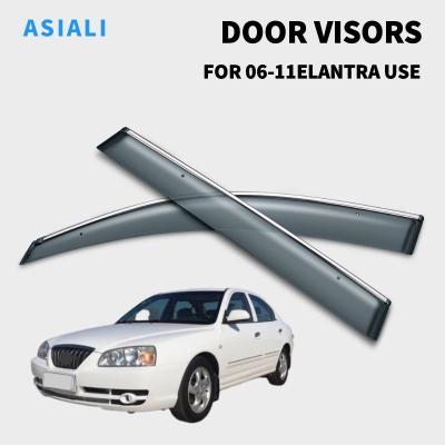 China Custom decoration factory sale price injection door window protection/sunshade for 2006-2011elantra use for sale