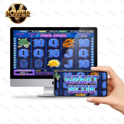 China Metal + Acrylic / Customize Get Profit 2021 Popular Games Vpower Casino Slot Game Board Fish Game App Coin Operated Online for sale