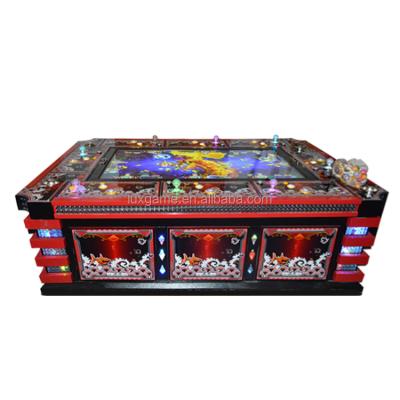 China Metal + Acrylic / Customize New USA 8 Player Video Game Arcade Machine Ocean King 3 Plus Dragon Lady of Treasures for sale