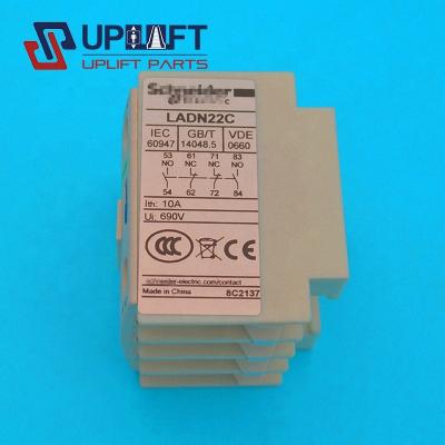 China Industrial Auxiliary Elevator Contactor LADN22 Contactor Elevator Parts Elevate Parts for sale