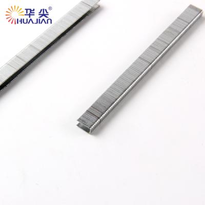 China Joiner Galvanized 20ga Crown 5.00mm 4J Series Staples For Air Nail Gun for sale