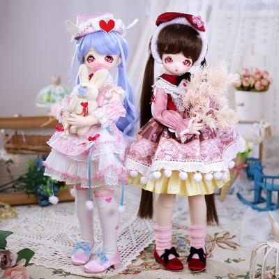 China 30 Flexible Joints Doll BJD 40CM Fashionista Jointed Doll For Fairy Kingdom Dreamy Doll 30 Joints Movable Girls Gift for sale