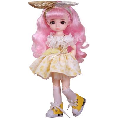 China 12inch educational factory cheap price jointed body dolls bjd 1/6 girl doll toys movable joints for sale