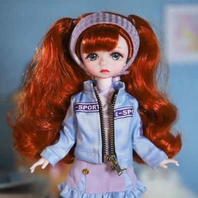 China Real Educational Dreamy Anime Doll Barbi Fairy 1/6 Girl Dolls Gift Rubber Toys for sale