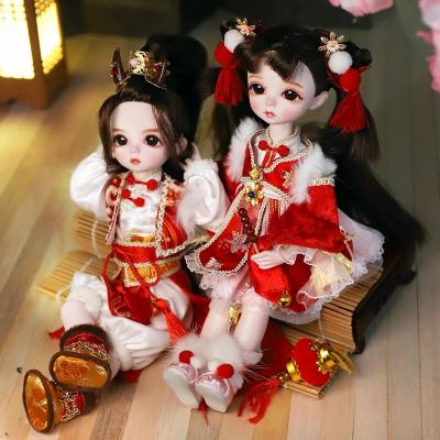 China BJD educational dolls for 1/6 28cm size dolls BJD ball spring festival commemorative doll for sale