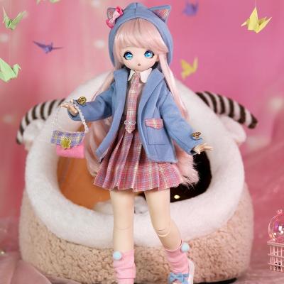 China DBS Anime SD Educational Dreamy Fairy plastic bjd doll 1/4 40cm nude dolls with clothing attached girl dolls customized bjd for sale