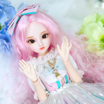 China 34 flexible joints 18 inch doll,like bjd 34 body simulation doll bjd ball dbs dolls diy with handmade clothes for wholesale for sale