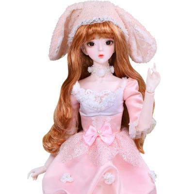 China 34 size 34 body doll flexible joints DBS 62cm ball bjd with gorgeous clothes 1/3 bjd doll for wholesale for sale