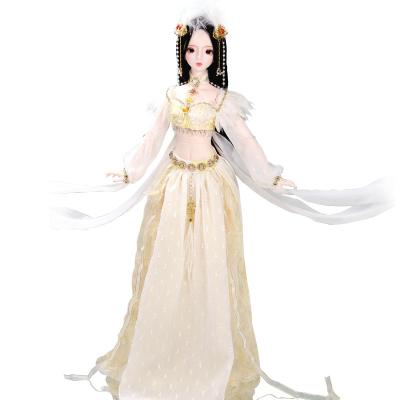 China 34 Dreamy Fairy DBS 34 flexible joints bjd doll 1/3 60cm body ball doll with handmade clothes for girls gift for sale