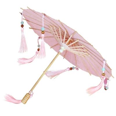 China DIY TOY Classic 1/3 Elegant BJD Paper Umbrella Pink Color For 60cm Doll Toy Accessories for sale