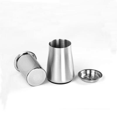 China CLASSIC Portable Custom Hand-washed Stainless Steel Coffee Filter Coffee Strainer Powder Powder Catcher Cup for sale