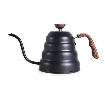 China Wholesale 304 Stainless Steel Drip Kettle Coffee Maker Bottle Kitchen Accessories Viable Coffee Pot for sale