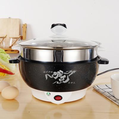 China Mini Stainless Steel Household Portable Multifunctional Hot Pot Sustainable Electric Soup Pot Cooking Pot for sale